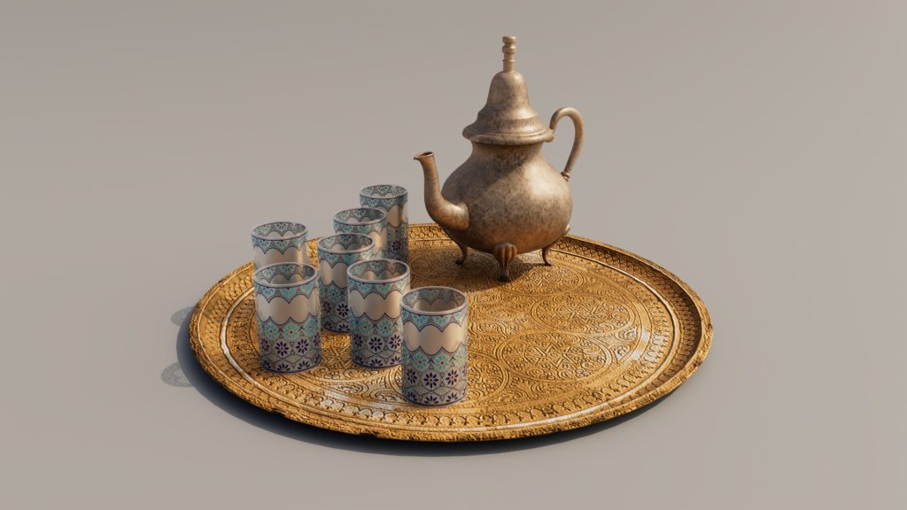 Moroccan Tea Set