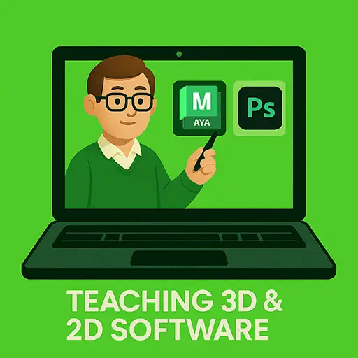 Teaching 3D & 2D Software